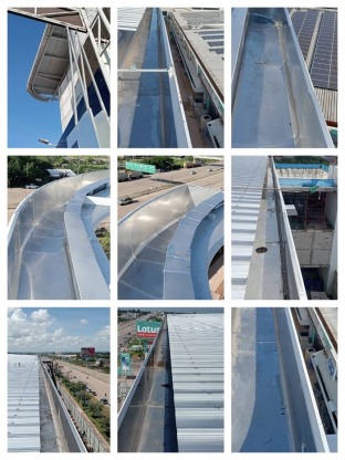 รับติดตั้งรางน้ำบ้านใหม่ ชลบุรี - รับเหมาติดตั้งรางน้ำฝน ชลบุรี - บูรพารางน้ำฝน